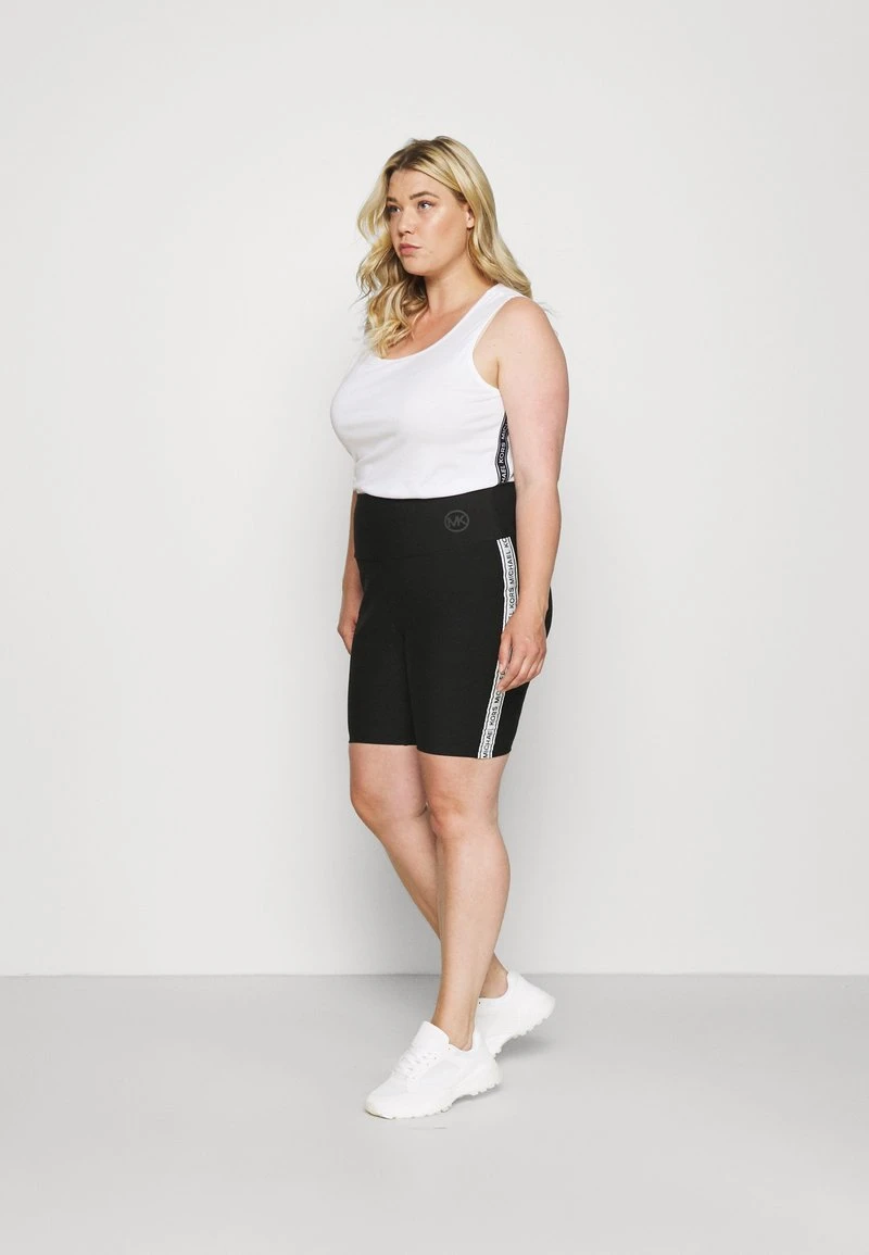 MICHAEL Michael Kors Damen LOGO TAPE TANK - Top - White 4 MICHAEL Michael Kors Damen LOGO TAPE TANK - Top - White – Bild 2