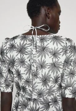 MICHAEL Michael Kors Damen LAWN MINI DRESS - Freizeitkleid - White/black -MICHAEL Michael Kors Verkaufsgeschäft 530bc8bd18424942bb87e0eee422e9c2