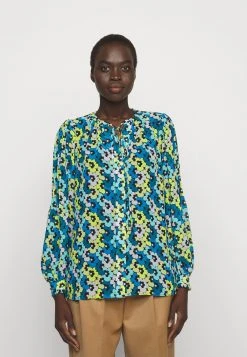 MICHAEL Michael Kors Damen FLORAL TIE - Bluse - Limeade