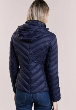 MICHAEL Michael Kors Damen SHORT PACKABLE PUFFER - Daunenjacke - Dark Navy -MICHAEL Michael Kors Verkaufsgeschäft 55302ba49cad44cbb9c8492c0048dc84