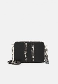 MICHAEL Michael Kors Damen JET CAMERA BAG - Umhängetasche - Black/white