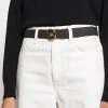 MICHAEL Michael Kors Damen LOGO REVERSIBLE BELT - Gürtel - Black/brown/gold
