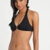 MICHAEL Michael Kors Damen ICONIC SOLIDS HALTER - Bikini-Top - Black -MICHAEL Michael Kors Verkaufsgeschäft 5e62b1be0b38487cbb7a079dacff4ad4