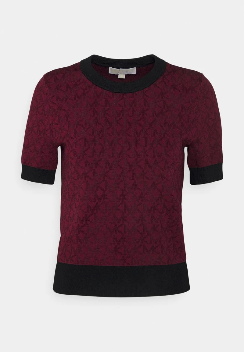 MICHAEL Michael Kors Damen LOGO - T-Shirt Print - Dark Ruby 6 MICHAEL Michael Kors Damen LOGO - T-Shirt Print - Dark Ruby – Bild 4