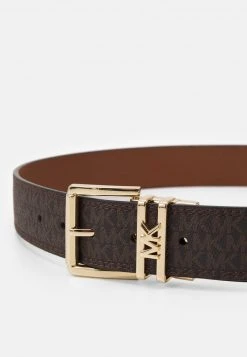 MICHAEL Michael Kors Damen LOGO REVERSIBLE BELT - Gürtel - Brown/chocolate/gold-coloured 9 MICHAEL Michael Kors Damen LOGO REVERSIBLE BELT - Gürtel - Brown/chocolate/gold-coloured -MICHAEL Michael Kors Verkaufsgeschäft 62969f9bc6f54a44b72139f6cec77c78