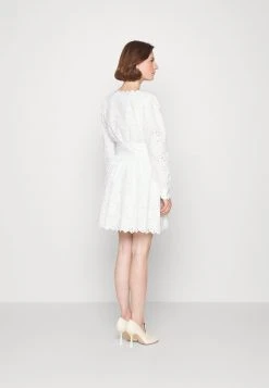 MICHAEL Michael Kors Damen PALM EYELET - Freizeitkleid - White -MICHAEL Michael Kors Verkaufsgeschäft 65125e01a7464683a67975efa3f7a2b2