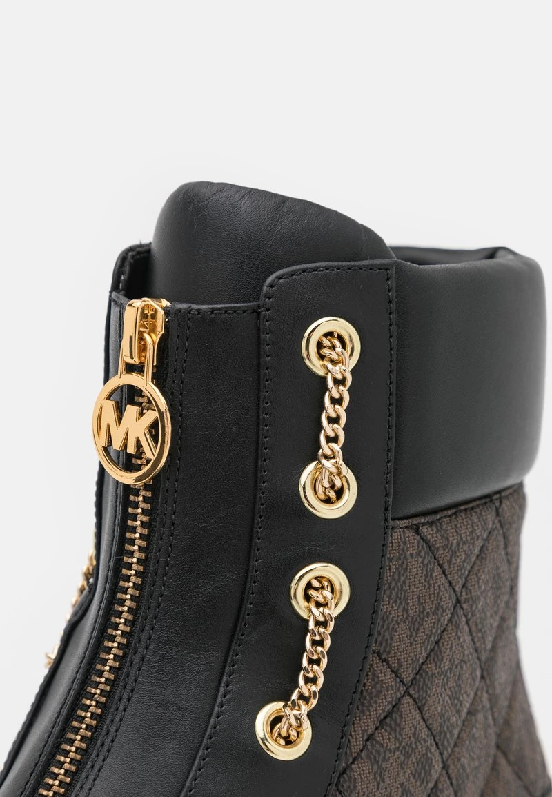 MICHAEL Michael Kors Damen RIDLEY FLAT BOOTIE - Stiefelette - Black/brown 9 MICHAEL Michael Kors Damen RIDLEY FLAT BOOTIE - Stiefelette - Black/brown – Bild 7