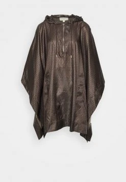 MICHAEL Michael Kors Damen ANORAK - Cape - Chocolate 18 MICHAEL Michael Kors Damen ANORAK - Cape - Chocolate -MICHAEL Michael Kors Verkaufsgeschäft 6c5715b492d84b55843e582a05f40fec