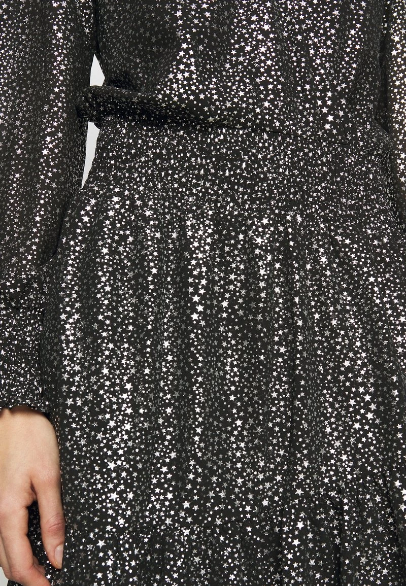 MICHAEL Michael Kors Damen SPACED GALAXY - Cocktailkleid/festliches Kleid - Black / Silver 9 MICHAEL Michael Kors Damen SPACED GALAXY - Cocktailkleid/festliches Kleid - Black / Silver – Bild 7