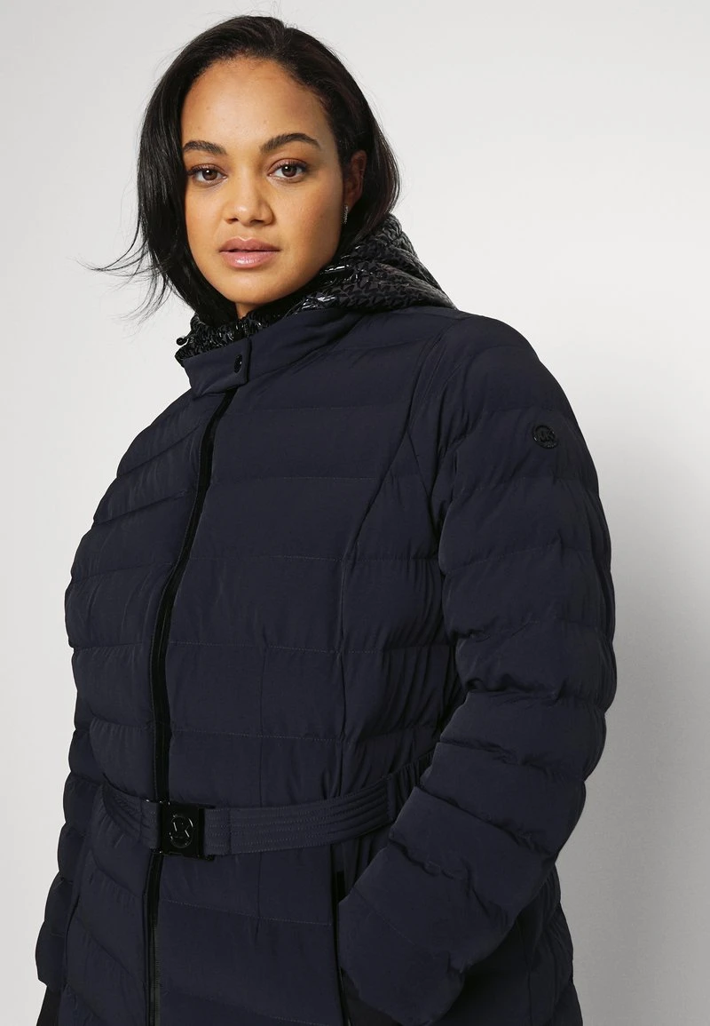 MICHAEL Michael Kors Damen ZIP FRONT STRETCH SHORT - Winterjacke - Navy 6 MICHAEL Michael Kors Damen ZIP FRONT STRETCH SHORT - Winterjacke - Navy – Bild 4