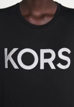 MICHAEL Michael Kors Damen T-Shirt Print - Black/silver -MICHAEL Michael Kors Verkaufsgeschäft 75adce654f4b43979d9f97b33c4bc625