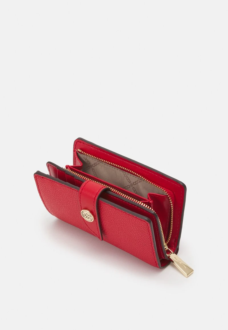 MICHAEL Michael Kors Damen CHARM WALLET - Geldbörse - Bright Red 5 MICHAEL Michael Kors Damen CHARM WALLET - Geldbörse - Bright Red – Bild 3