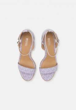 MICHAEL Michael Kors Damen KIMBERLY WEDGE - High Heel Sandalette - Lavender Mist 13 MICHAEL Michael Kors Damen KIMBERLY WEDGE - High Heel Sandalette - Lavender Mist -MICHAEL Michael Kors Verkaufsgeschäft 7ccde568d79948e7991139eea868ecfc