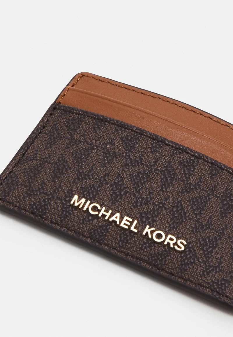MICHAEL Michael Kors Damen JET SET CARD HOLDER - Geldbörse - Brown 7 MICHAEL Michael Kors Damen JET SET CARD HOLDER - Geldbörse - Brown – Bild 5