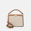 MICHAEL Michael Kors Damen KARLIE SATCHEL - Handtasche - Natural -MICHAEL Michael Kors Verkaufsgeschäft 7e1e56d53be340fbb40bc87a22ce1eac