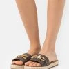 MICHAEL Michael Kors Damen IZZY SLIDE - Pantolette Flach - Brown/multicolor -MICHAEL Michael Kors Verkaufsgeschäft 7f6e698a1d4b487ca890bc89faff12cd