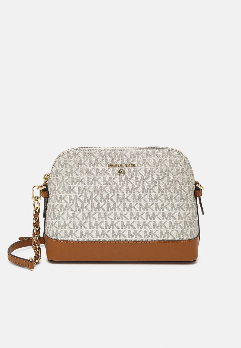 MICHAEL Michael Kors Damen JET CHARM DOME - Umhängetasche - Vanilla/acorn 3 MICHAEL Michael Kors Damen JET CHARM DOME - Umhängetasche - Vanilla/acorn