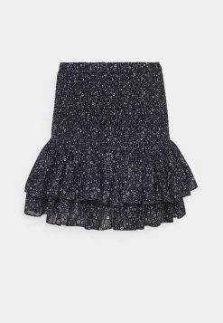 MICHAEL Michael Kors Damen TINY HIPPIE SKIRT - Minirock - Deep Purple