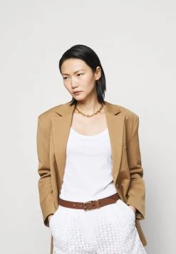 MICHAEL Michael Kors Damen BELT - Gürtel - Luggage/gold-coloured