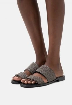 MICHAEL Michael Kors Damen KENNEDY JELLY SLIDE - Pantolette Flach - Brown