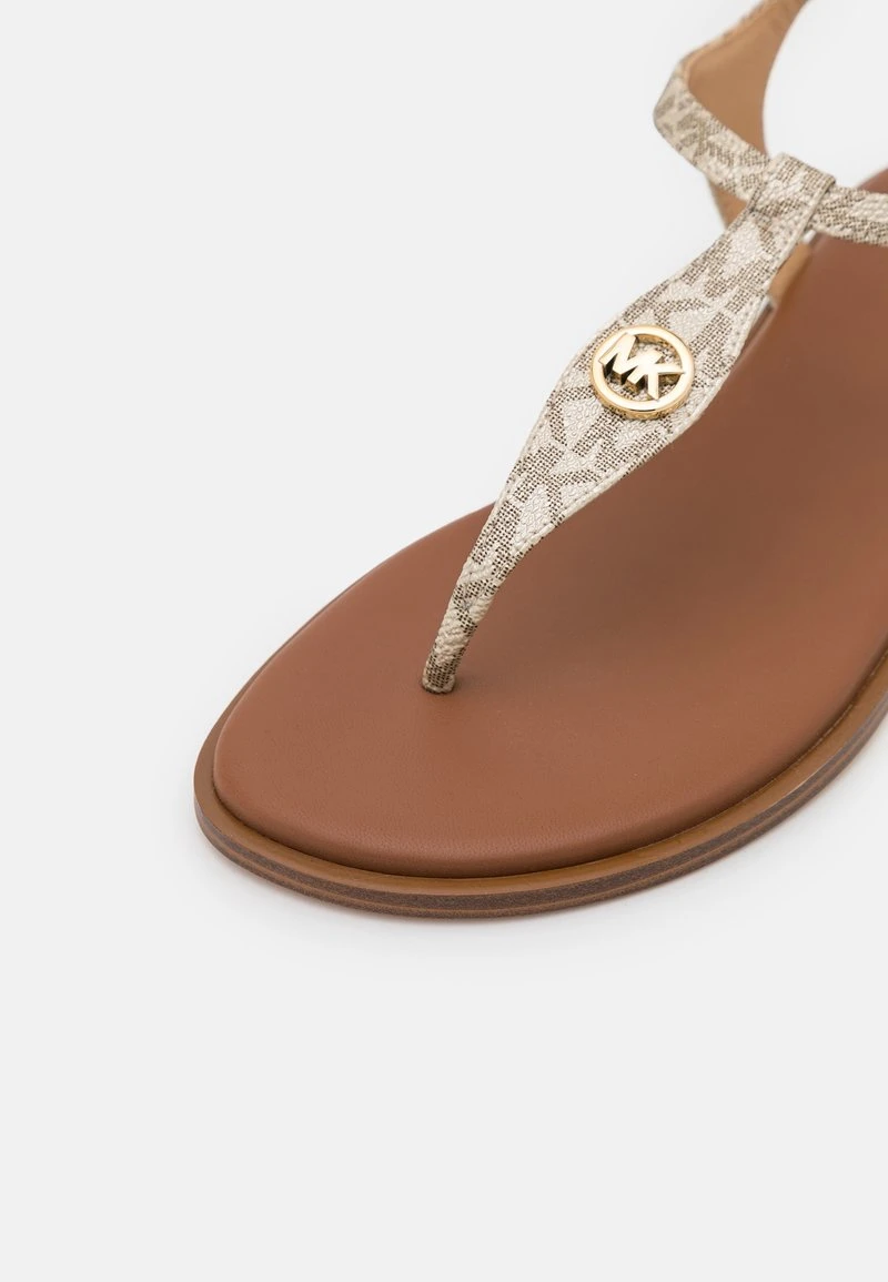MICHAEL Michael Kors Damen MALLORY THONG - Riemensandalette - Pale Gold 9 MICHAEL Michael Kors Damen MALLORY THONG - Riemensandalette - Pale Gold – Bild 7