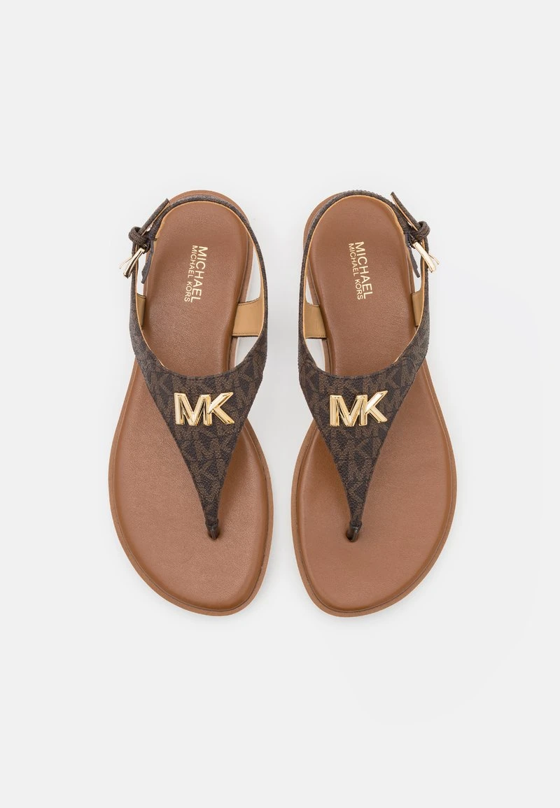 MICHAEL Michael Kors Damen JILLY FLAT - Zehentrenner - Brown 7 MICHAEL Michael Kors Damen JILLY FLAT - Zehentrenner - Brown – Bild 5