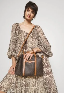 MICHAEL Michael Kors Damen BECK MEDIUM SATCHEL - Handtasche - Brown/acorn