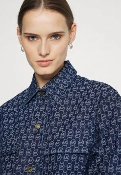 MICHAEL Michael Kors Damen LOGO DRESS - Jeanskleid - Indigo 12 MICHAEL Michael Kors Damen LOGO DRESS - Jeanskleid - Indigo -MICHAEL Michael Kors Verkaufsgeschäft 92966e5b07b1478ab72e0f53e695da84