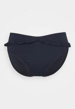 MICHAEL Michael Kors Damen ICONIC SOLIDS RUFFLED HIGH LEG BOTTOM - Bikini-Hose - New Navy 12 MICHAEL Michael Kors Damen ICONIC SOLIDS RUFFLED HIGH LEG BOTTOM - Bikini-Hose - New Navy -MICHAEL Michael Kors Verkaufsgeschäft 92f7ad8066014521939ef08ca420653c