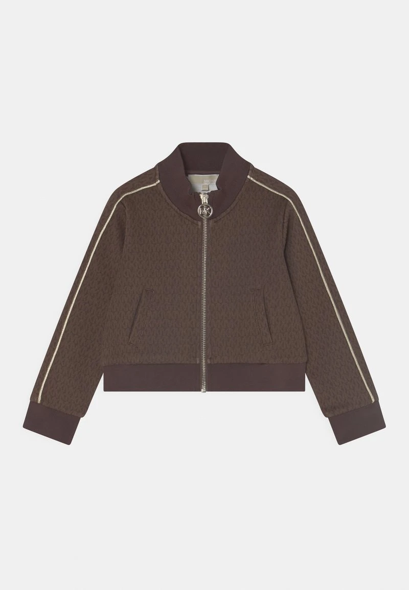 MICHAEL Michael Kors Kinder ALL OVER - Strickjacke - Brown 3 MICHAEL Michael Kors Kinder ALL OVER - Strickjacke - Brown