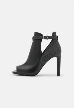 MICHAEL Michael Kors Damen LAWSON OPEN TOE - High Heel Stiefelette - Black 10 MICHAEL Michael Kors Damen LAWSON OPEN TOE - High Heel Stiefelette - Black -MICHAEL Michael Kors Verkaufsgeschäft 955744ab2f8d4bc5817dc5afec936e5b