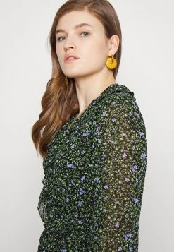 MICHAEL Michael Kors Damen FLORAL AND VINE DRESS - Freizeitkleid - Black -MICHAEL Michael Kors Verkaufsgeschäft 96f8cb89d8c84a00aaebd3e5eff47700