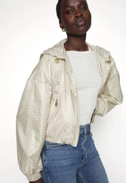 MICHAEL Michael Kors Damen LOGO CROP - Bomberjacke - Bone -MICHAEL Michael Kors Verkaufsgeschäft 98a987533dbf4c8b89f51015cf82db2e
