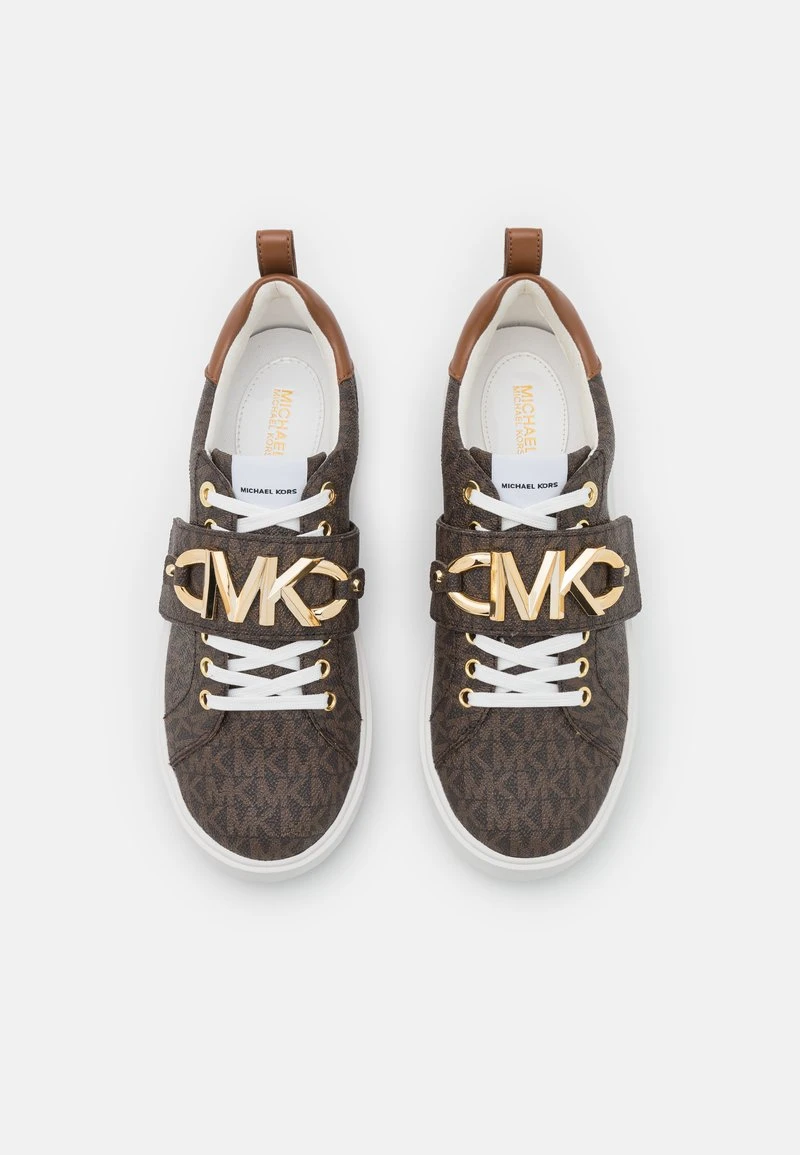 MICHAEL Michael Kors Damen EMMETT STRAP LACE UP - Sneaker Low - Brown 7 MICHAEL Michael Kors Damen EMMETT STRAP LACE UP - Sneaker Low - Brown – Bild 5