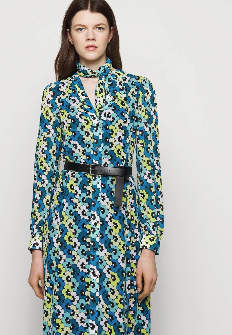 MICHAEL Michael Kors Damen FLORAL KATE - Blusenkleid - Limeade 6 MICHAEL Michael Kors Damen FLORAL KATE - Blusenkleid - Limeade – Bild 4
