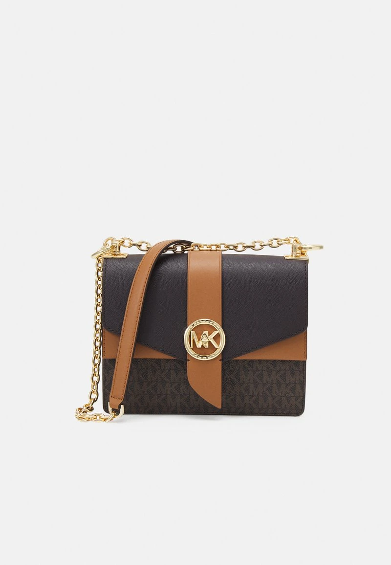 MICHAEL Michael Kors Damen GREENWICH - Umhängetasche - Brown 3 MICHAEL Michael Kors Damen GREENWICH - Umhängetasche - Brown