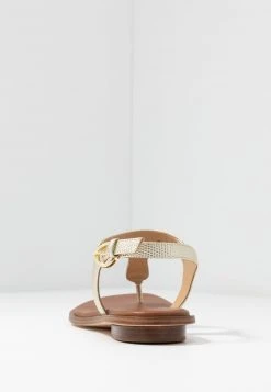 MICHAEL Michael Kors Damen PLATE THONG - Zehentrenner - Pale Gold -MICHAEL Michael Kors Verkaufsgeschäft 9b66abad6988463fbdd80d7a814bcad5