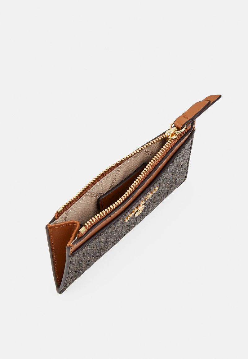 MICHAEL Michael Kors Damen JET SET CHARM SLIM CARD CASE - Geldbörse - Brown/acorn 5 MICHAEL Michael Kors Damen JET SET CHARM SLIM CARD CASE - Geldbörse - Brown/acorn – Bild 3