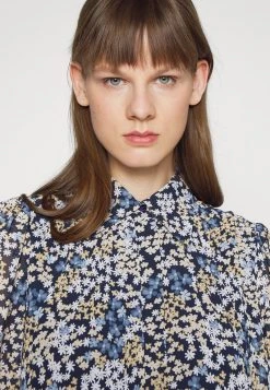 MICHAEL Michael Kors Damen MOD GARDEN - Blusenkleid - Blue 12 MICHAEL Michael Kors Damen MOD GARDEN - Blusenkleid - Blue -MICHAEL Michael Kors Verkaufsgeschäft 9c261dc4cc074488ac9a68858cde5d7e