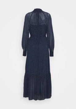 MICHAEL Michael Kors Damen PERFECTION DOTS DRESS - Maxikleid - Dark Blue -MICHAEL Michael Kors Verkaufsgeschäft 9ce208653a354b068a07d58b7192b68f