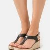 MICHAEL Michael Kors Damen LANEY THONG - Espadrille - Black -MICHAEL Michael Kors Verkaufsgeschäft a03e68f0e86e440a888e39cd034611a4