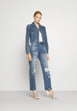 MICHAEL Michael Kors Damen Jeansjacke - Blue -MICHAEL Michael Kors Verkaufsgeschäft a0bd1bfb9eb844f28c9389a9cad117c5