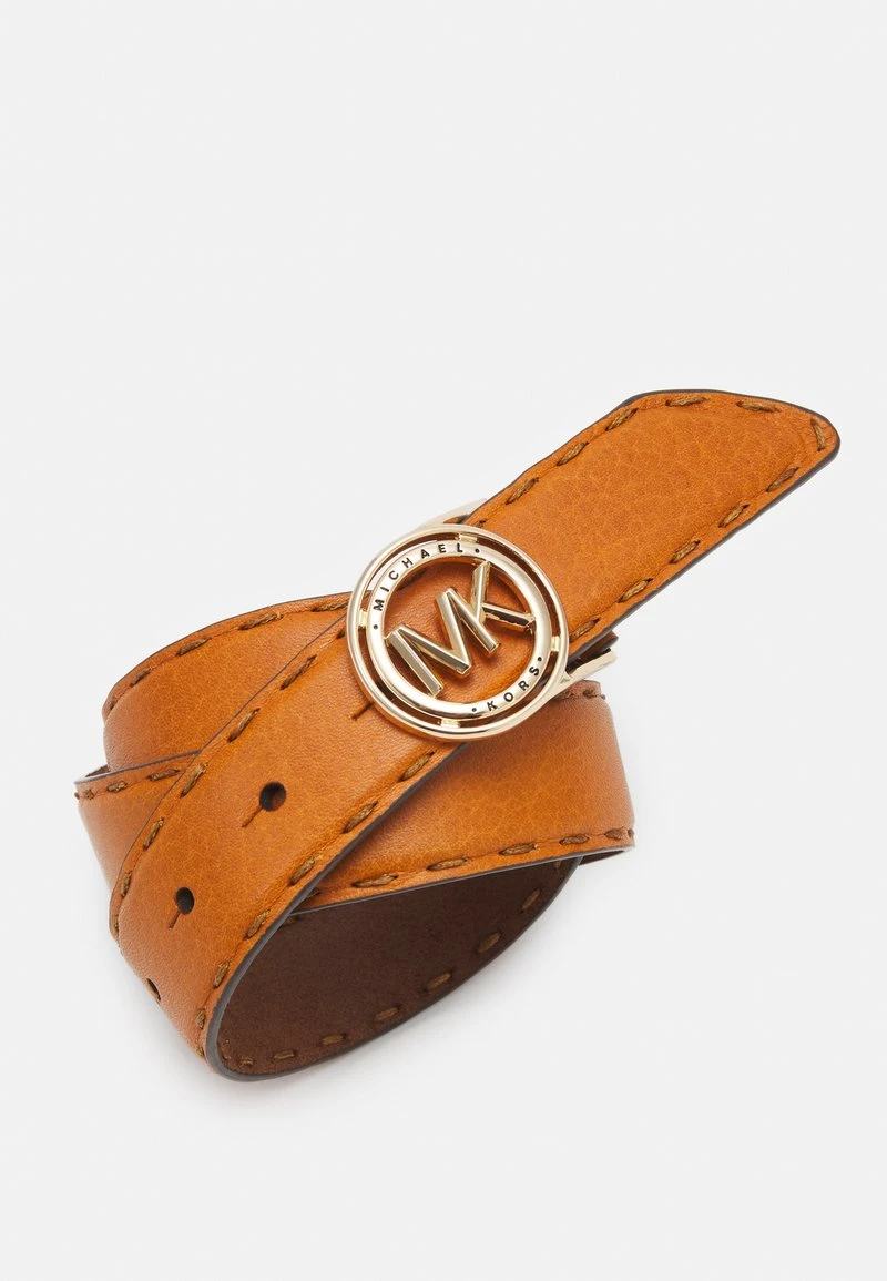 MICHAEL Michael Kors Damen LOGO BELT WITH HAND STITCHING - Gürtel - Luggage 5 MICHAEL Michael Kors Damen LOGO BELT WITH HAND STITCHING - Gürtel - Luggage – Bild 3