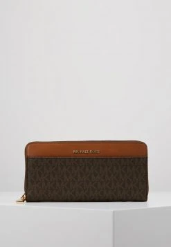 MICHAEL Michael Kors Damen JET SET POCKET - Geldbörse - Brown