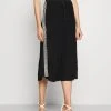 MICHAEL Michael Kors Damen LOGO TAPE MIDI SKIRT - A-Linien-Rock - Black -MICHAEL Michael Kors Verkaufsgeschäft a77b09141a3f49ee8cd751f0b75fb292