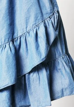 MICHAEL Michael Kors Damen WRAP DRESS - Freizeitkleid - Light Cadet Wash 13 MICHAEL Michael Kors Damen WRAP DRESS - Freizeitkleid - Light Cadet Wash -MICHAEL Michael Kors Verkaufsgeschäft a79b364e076844569dcaa7eb06b8dd2d