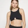 MICHAEL Michael Kors Damen ICONIC SOLIDS CROPPED - Bikini-Top - Black 2 MICHAEL Michael Kors Damen ICONIC SOLIDS CROPPED - Bikini-Top - Black -MICHAEL Michael Kors Verkaufsgeschäft ad00fb86afdc49979d0fa7616b3cac8d
