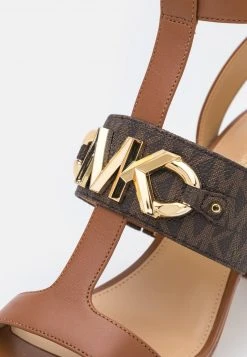 MICHAEL Michael Kors Damen IZZY T STRAP - High Heel Sandalette - Brown/multi-coloured 15 MICHAEL Michael Kors Damen IZZY T STRAP - High Heel Sandalette - Brown/multi-coloured -MICHAEL Michael Kors Verkaufsgeschäft ad1f21dfae9542239712dea46cf19898
