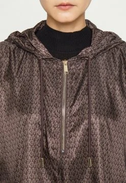 MICHAEL Michael Kors Damen ANORAK - Cape - Chocolate 19 MICHAEL Michael Kors Damen ANORAK - Cape - Chocolate -MICHAEL Michael Kors Verkaufsgeschäft b012ac0e783c4a0fae266130bc092f7c