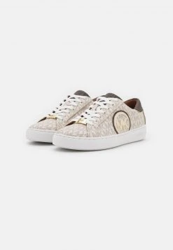 MICHAEL Michael Kors Damen KEATON - Sneaker Low - Vanilla/brown -MICHAEL Michael Kors Verkaufsgeschäft b2192b17146a422ba99fb6f4a423b8a9